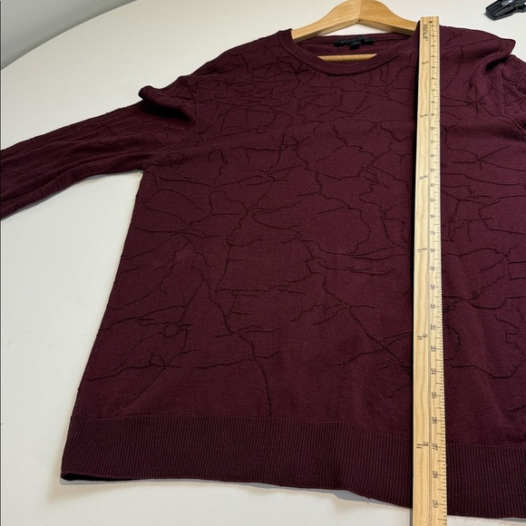 John Varvatos Deep Red Knit Sweater Size XL - Picture 5 of 6